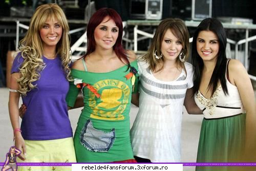 mia,hilary duff,lupe roberta