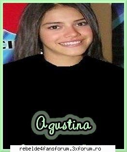 poze actorii din telenovela rebelde augustina