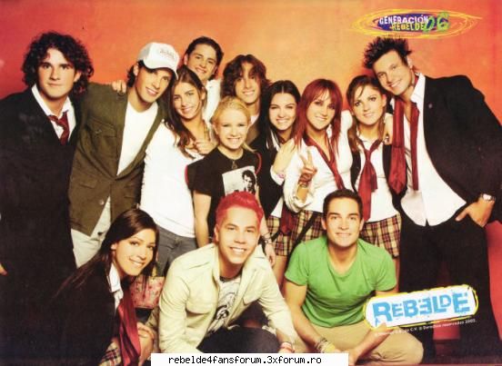poze actorii din telenovela rebelde rebelde