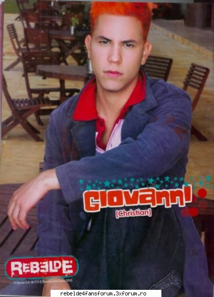 poze actorii din rebelde giovanni