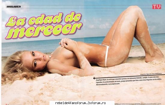Angelique Boyer( Victoria) - @nk - Rebelde