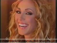 Clipul NUESTRO AMOR(Capturi) - any e chiar dragutza knd zambeshte shi in rest e - RBD