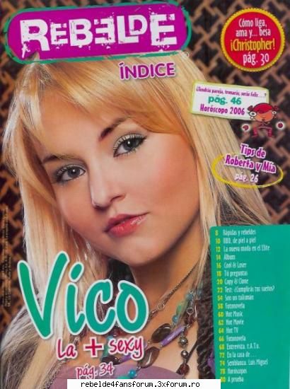 La "Revista Rebelde Oficial" - fan_anahi - Rebelde