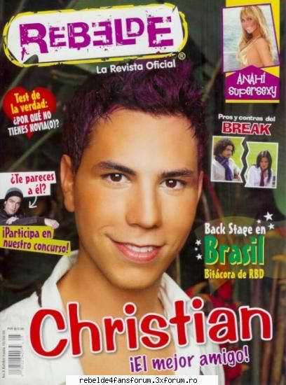 La "Revista Rebelde Oficial" - fan_anahi - Rebelde