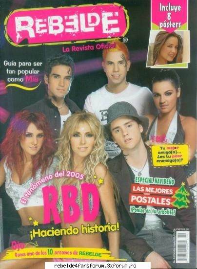 La "Revista Rebelde Oficial" - fan_anahi - Rebelde