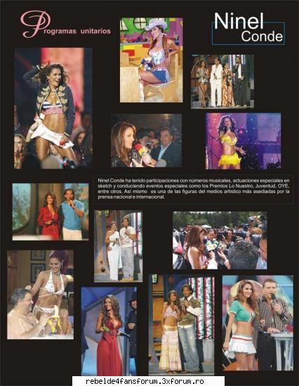 ninel conde(alma rey) - dienux - Rebelde