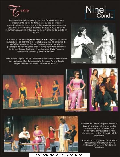 ninel conde(alma rey) - dienux - Rebelde