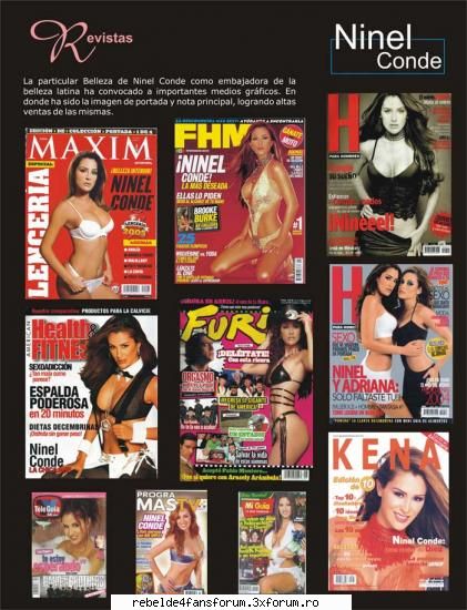 ninel conde(alma rey) - dienux - Rebelde