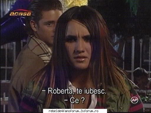 poze cu actorii din rebelde - confesiones .... roberta ,,, te amo - Rebelde
